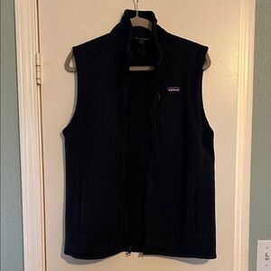 Patagonia Dark Gray Fleece Vest
